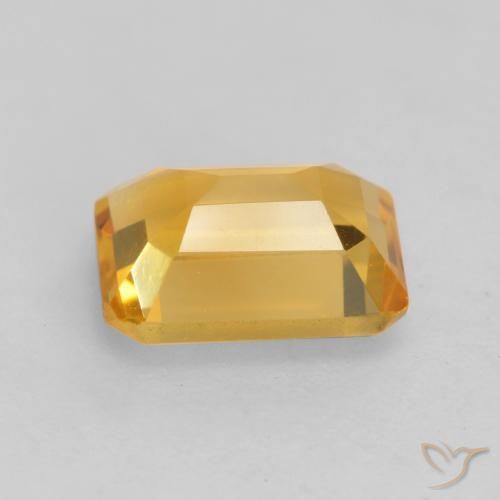 1.52克拉天然黄水晶，八边形，VVS-VS