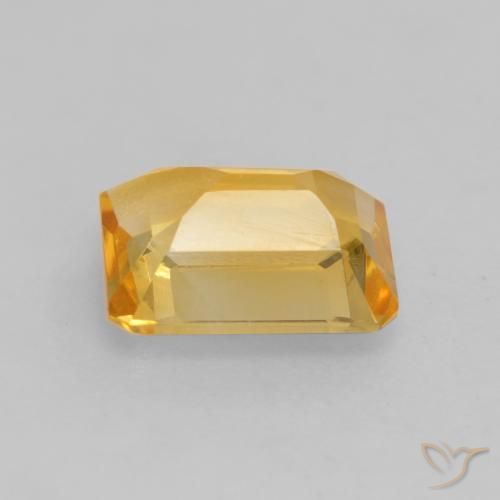 1.44克拉天然黄水晶，八边形，VVS-VS