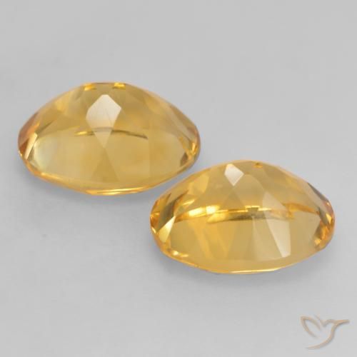 3.57克拉天然黄水晶，椭圆形，VVS-VS