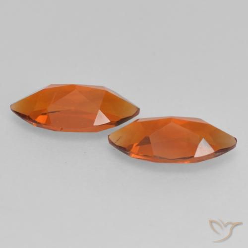 0.98克拉天然黄水晶，榄尖形，VVS-VS