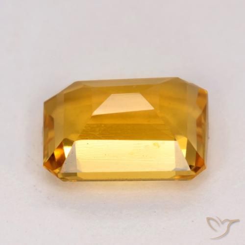 1.32克拉天然黄水晶，八边形，VVS-VS