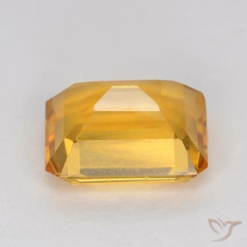 1.44克拉天然黄水晶，八边形，VVS-VS