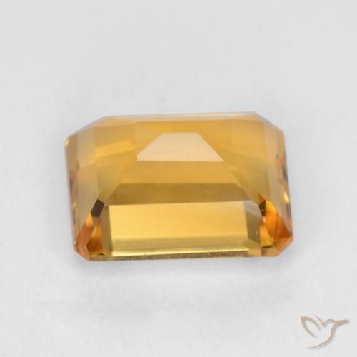 1.67克拉天然黄水晶，八边形，VVS-VS