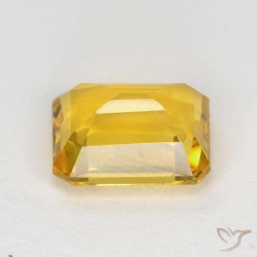 1.62克拉天然黄水晶，八边形，VVS-VS