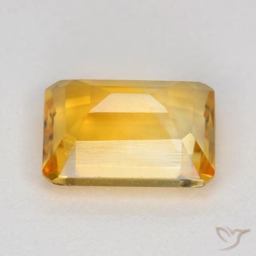 1.47克拉天然黄水晶，八边形，VS