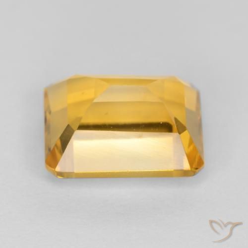 1.72克拉天然黄水晶，八边形，VVS-VS