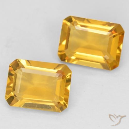 2.78克拉天然黄水晶，八边形，VVS-VS