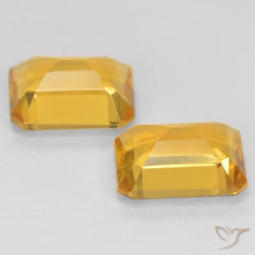 2.78克拉天然黄水晶，八边形，VVS-VS