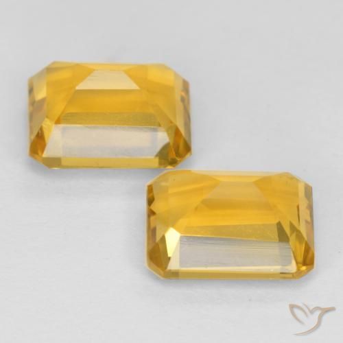 3.33克拉天然黄水晶，八边形，VS