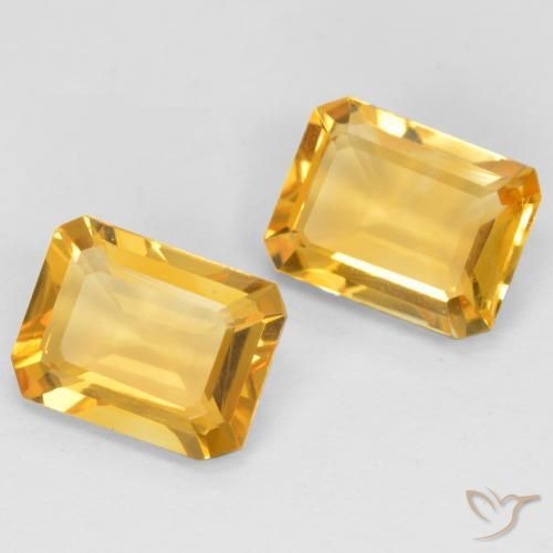 2.61克拉天然黄水晶，八边形，VVS-VS