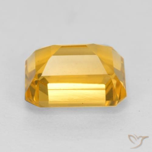 1.73克拉天然黄水晶，八边形，VS