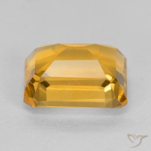 1.63克拉天然黄水晶，八边形，VS