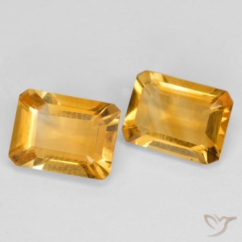 2.58克拉天然黄水晶，八边形，VVS-VS
