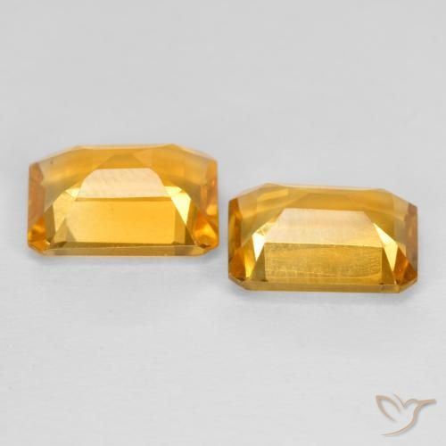 2.58克拉天然黄水晶，八边形，VVS-VS