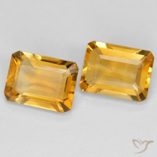 2.80克拉天然黄水晶，八边形，VVS-VS