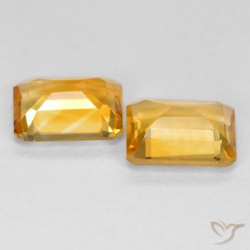 2.80克拉天然黄水晶，八边形，VVS-VS