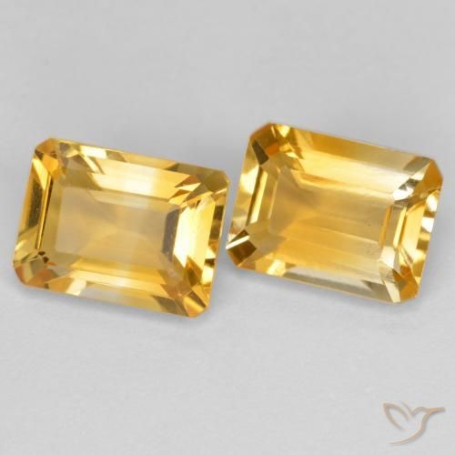 3.11克拉天然黄水晶，八边形，VVS-VS
