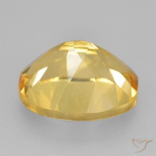 4.66克拉天然黄水晶，椭圆形，VS
