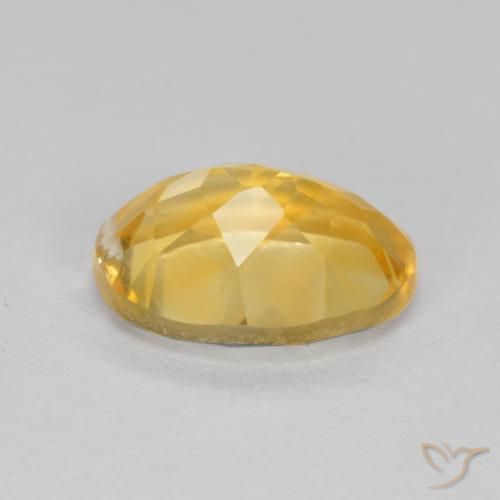 1.62克拉天然黄水晶，椭圆形，VS-SI
