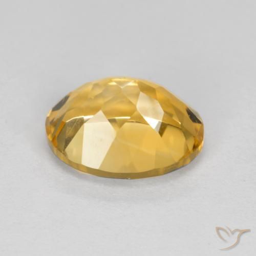 1.72克拉天然黄水晶，椭圆形，VVS-VS