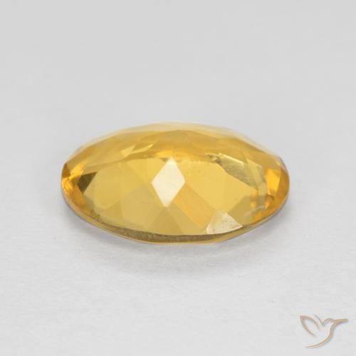 1.40克拉天然黄水晶，椭圆形，VS