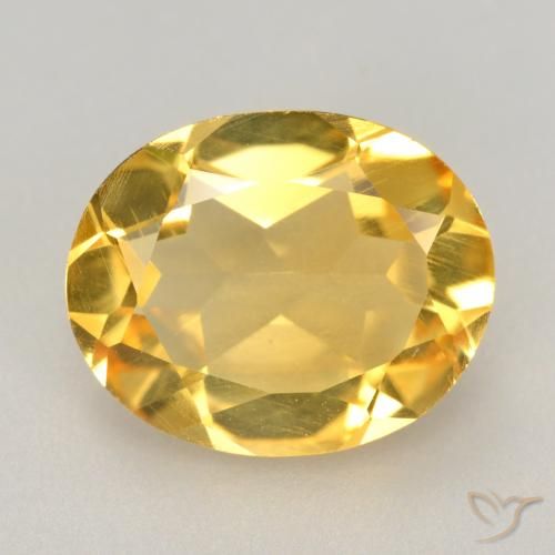 2.71ct 天然 金橙色 黄水晶, 椭圆形, VVS-VS