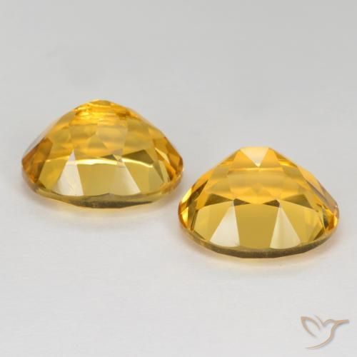 7.66克拉天然黄水晶，椭圆形，VVS-VS