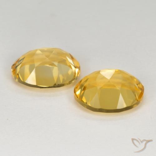 6.72克拉天然黄水晶，椭圆形，VVS-VS