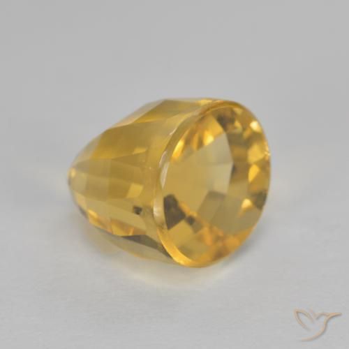 3.09克拉天然黄水晶，花式切割，VVS-VS