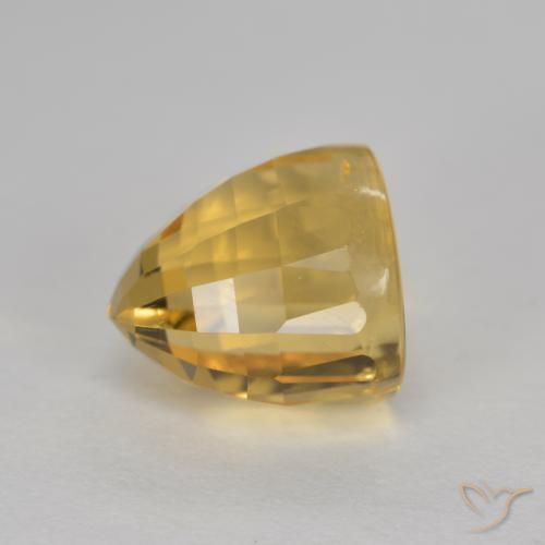 2.95ct 天然 亮金 黄水晶, 花式切割, VVS-VS
