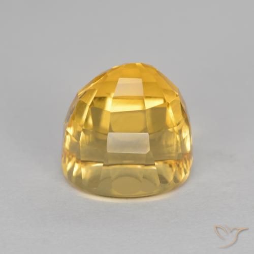 2.95克拉天然黄水晶，花式切割，VVS-VS
