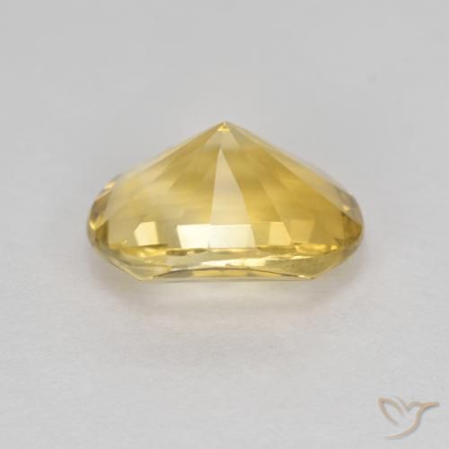 2.39克拉天然黄水晶，椭圆形，VVS