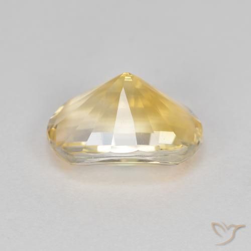 2.51克拉天然黄水晶，椭圆形，VVS