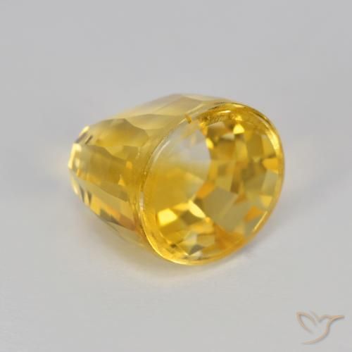 3.06克拉天然黄水晶，花式切割，VVS-VS