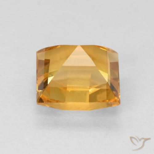 1.72克拉天然黄水晶，正方形，VVS