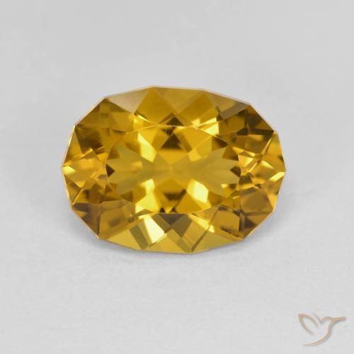 3.23ct 天然 中金 黄水晶, 花式切割, VVS