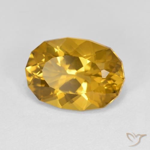 3.37克拉天然黄水晶，花式切割，VVS