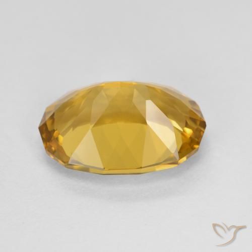3.37克拉天然黄水晶，花式切割，VVS