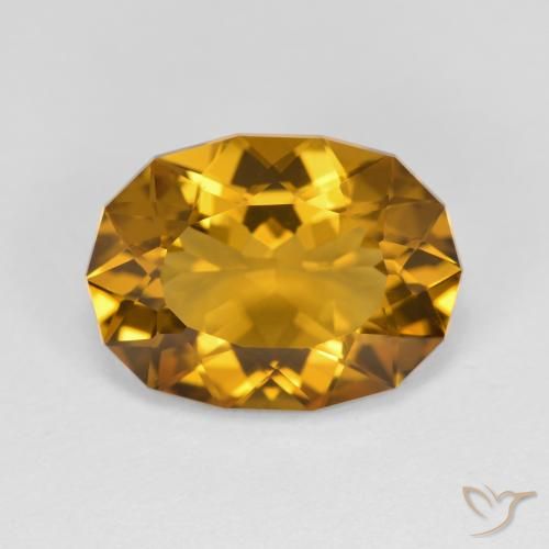 4.26ct 天然 黄金色 黄水晶, 花式切割, VVS