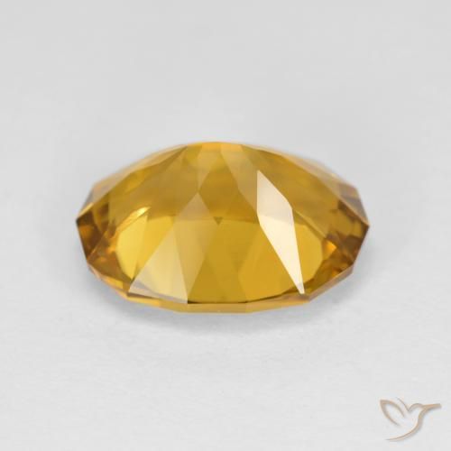 4.14克拉天然黄水晶，花式切割，VVS-VS