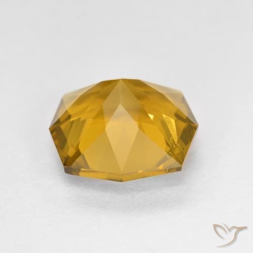 2.65克拉天然黄水晶，八边形，VVS