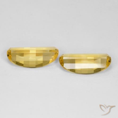 4.80克拉天然黄水晶，花式切割，VVS-VS