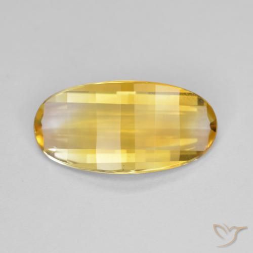 2.37ct 天然 金色 黄水晶, 花式切割, VVS