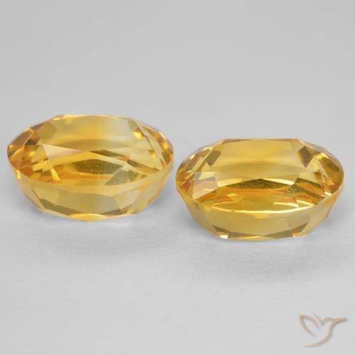 5.69克拉天然黄水晶，椭圆形，VVS-VS