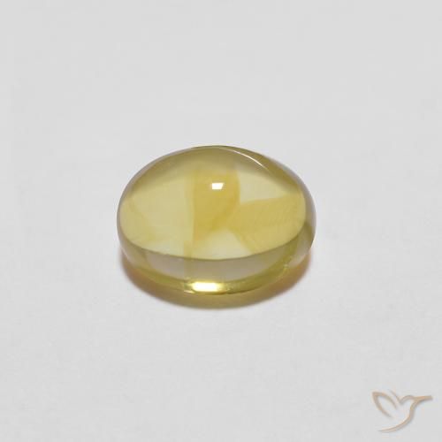 1.68ct 天然 金色 黄水晶, 椭圆形, 透明