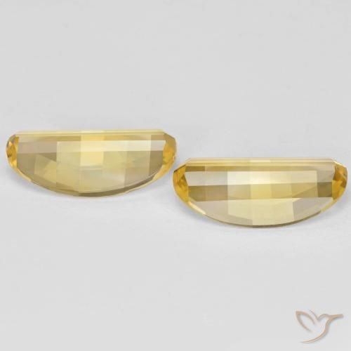 4.91克拉天然黄水晶，椭圆形，VVS