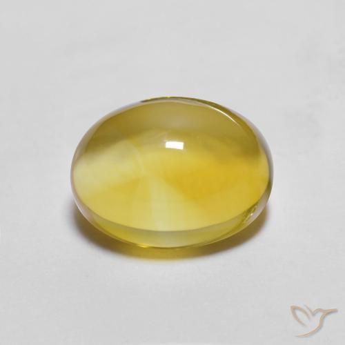 2.22ct 天然 金黄色 黄水晶, 椭圆形, 透明
