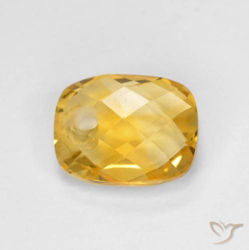 1.97ct 天然 深金色 黄水晶, 软垫, VVS-VS