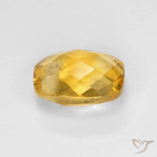 1.97克拉天然黄水晶，软垫，VVS-VS