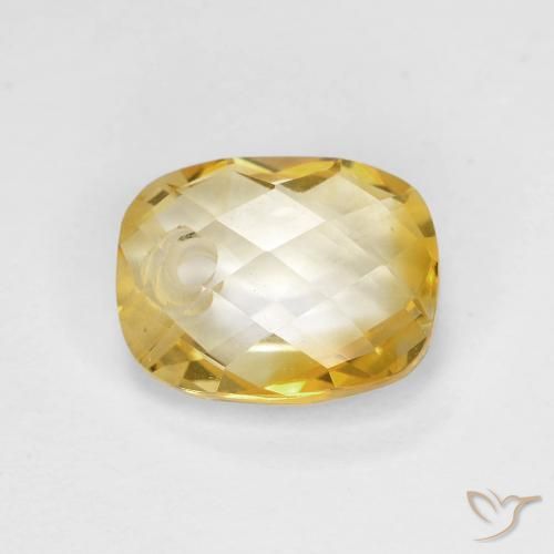 1.93ct 天然 金色 黄水晶, 软垫, VVS-VS